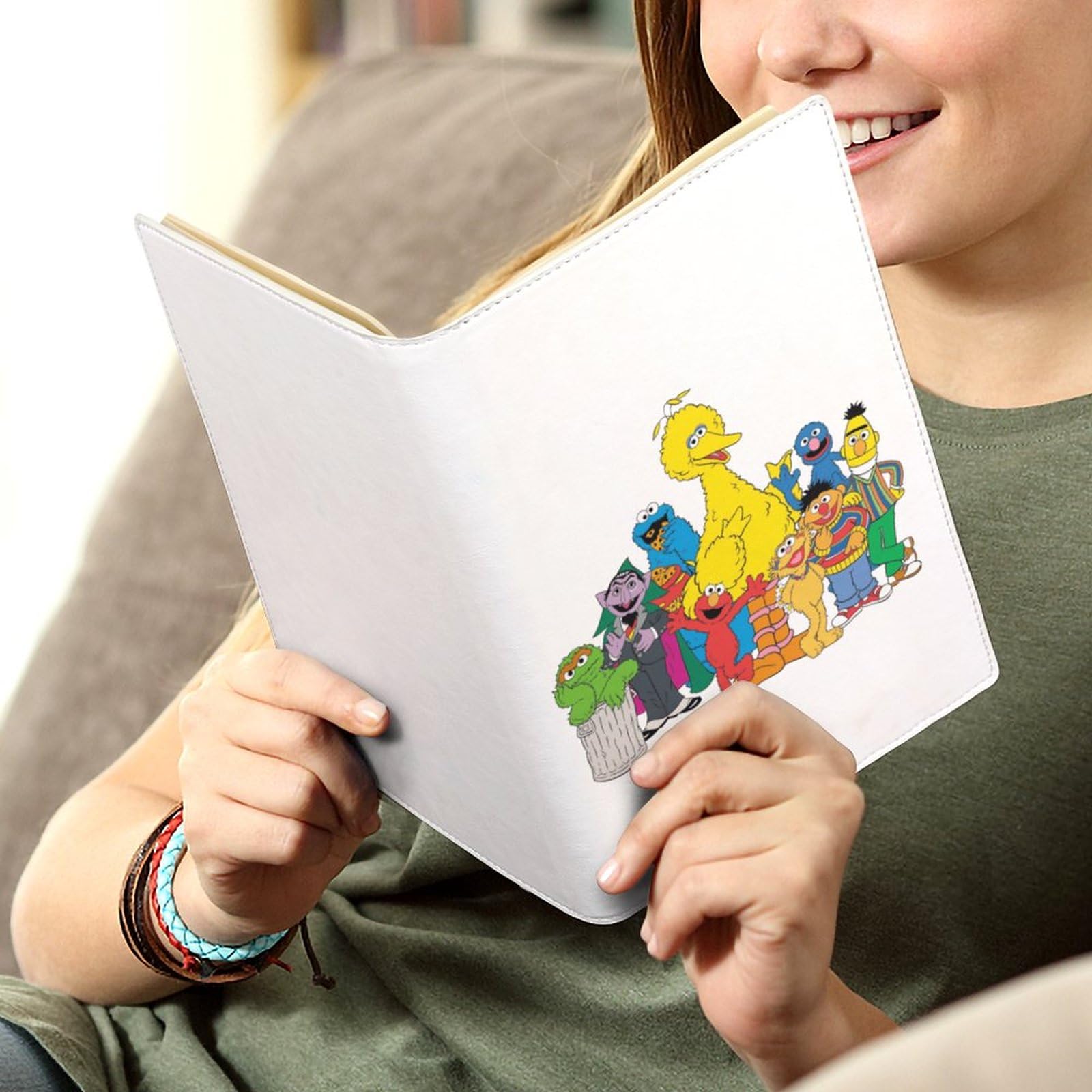 ほぼ日手帳　オリジナル　セサミストリート　エルモカバーのみ　A6 文庫本 SESAME STREET - ほぼ日手帳 オリジナル セサミストリート エルモ